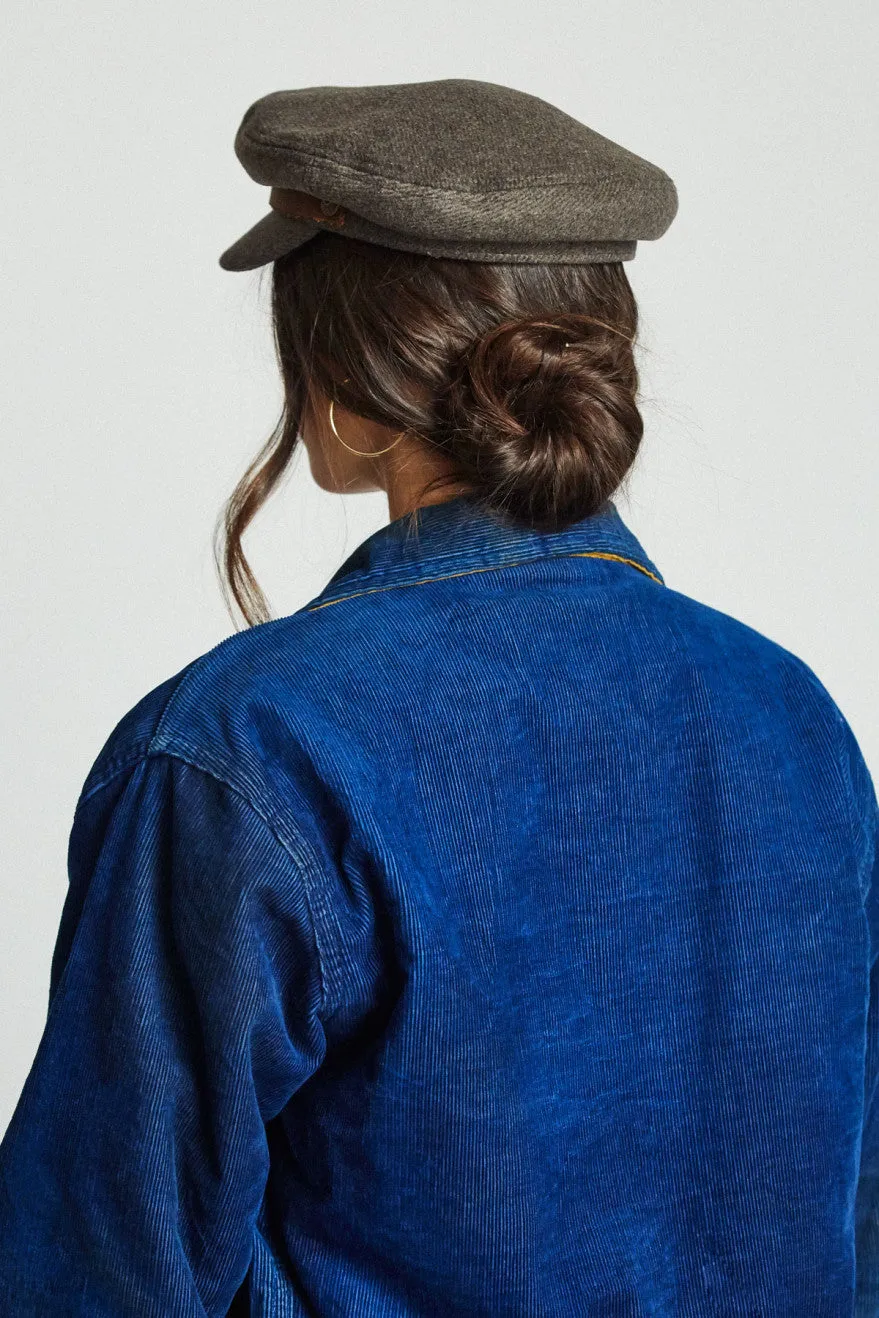 Fiddler Cap - Brown/Grey