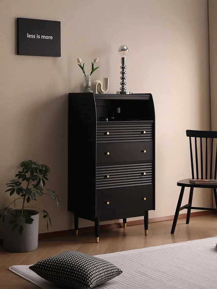 ISABELLE TOKYO Nordic Dresser Vanity Table Mirror Japanese Scandinavian ( Walnut, Black, Grey, White Colour )
